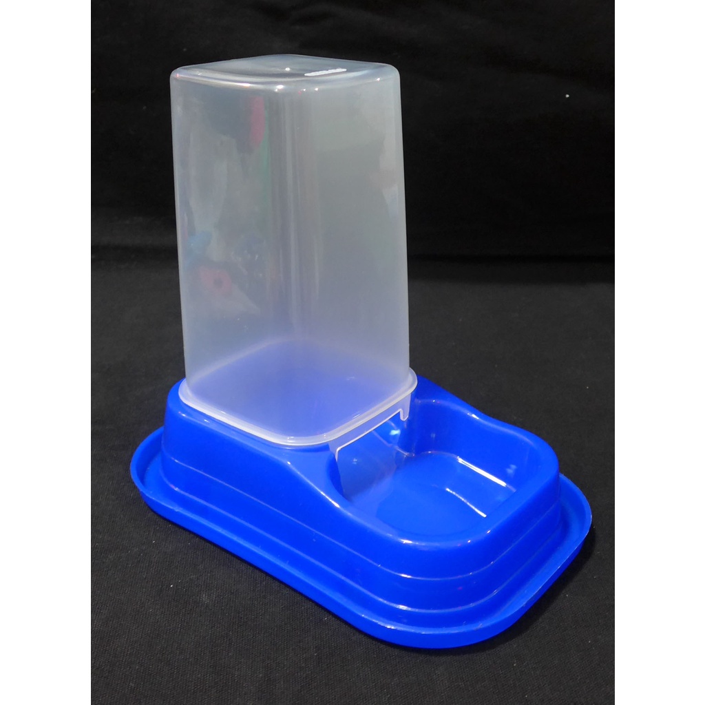 Pet Auto Feeder &amp; Drink / Tempat Makan dan Minum otomatis Anjing Kucing Kelinci hamster anti semut dan slip BAHAN ANTI PECAH