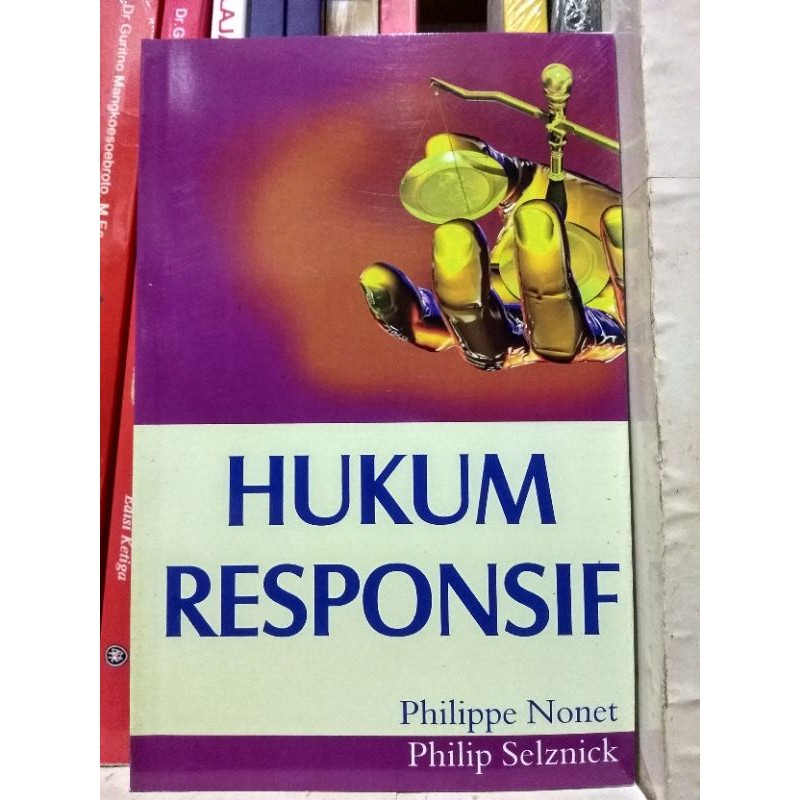 Buku HUKUM RESPONSIF/Philippe Nonet