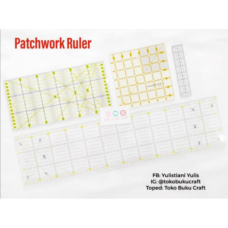 Penggaris Patchwork / Patchwork Ruler