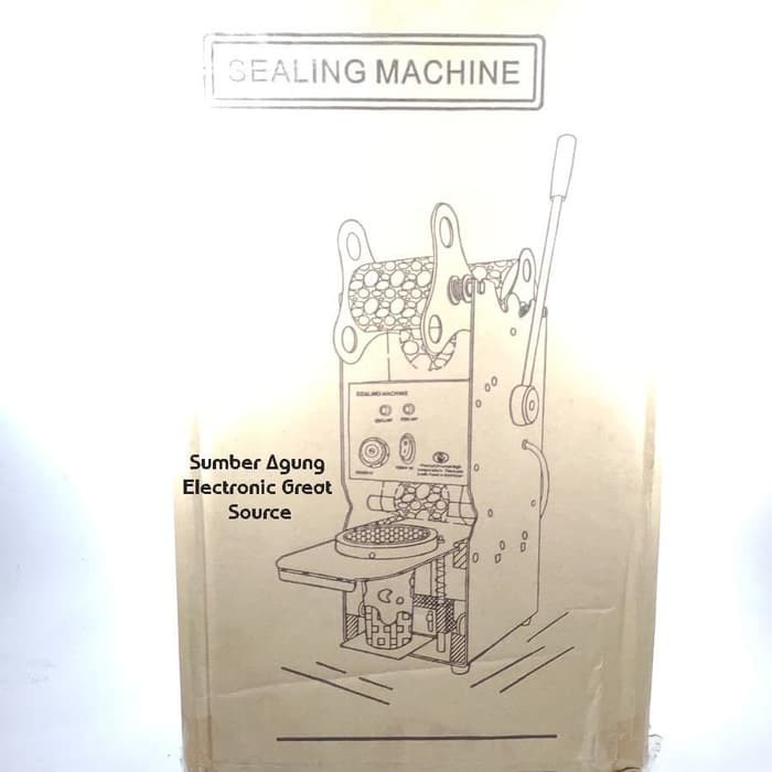 Cup Sealer Sealing Machine MS8115 Matsunichi Untuk Pres Plastik Kap Ge