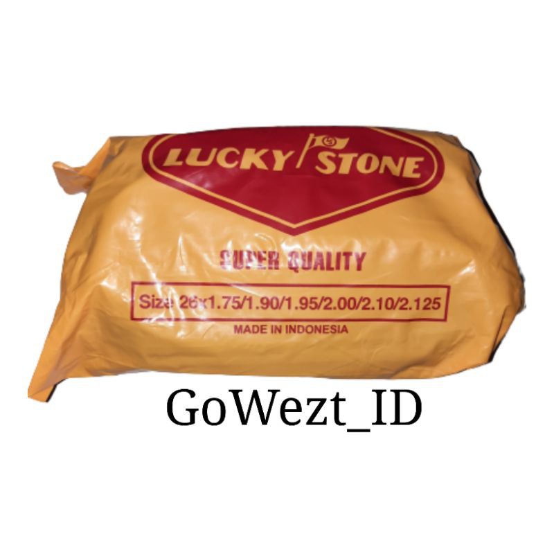 Ban Dalam Sepeda LUCKY STONE Ukuran 26 x 1.75/1.90/1.95/2.00/2.10/2.125 AV 48mm | High Quality