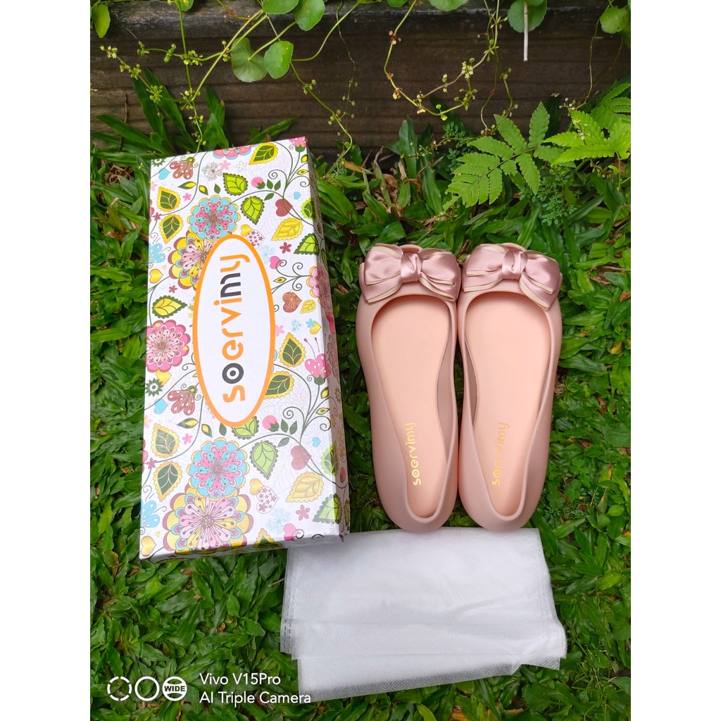 [ WANGI ] sepatu jelly pita wangi SOERVIMY