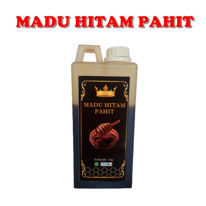 

MADU HITAM MADU PAHIT MADU ASLI MADU MURNI ISI 1KG / LABEL