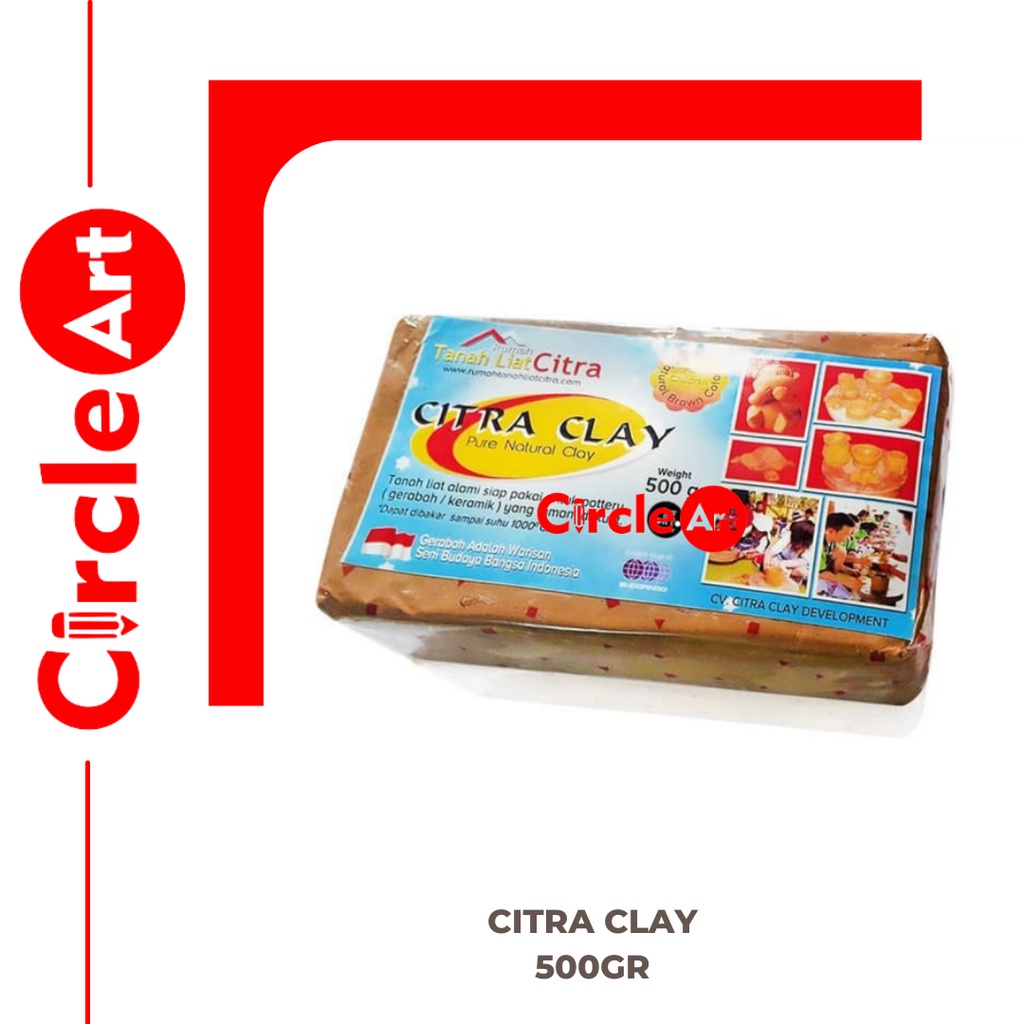 

Citra Clay 500gr 1000gr / Tanah Liat Mudah Dibentuk / Modelling Clay Citra 500gr 1000gr