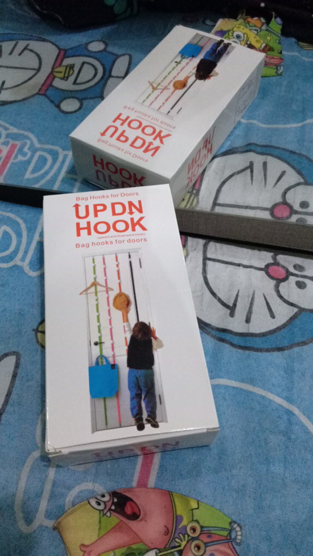 Up Dn Hook Hanger Gantungan Baju Tas Topi