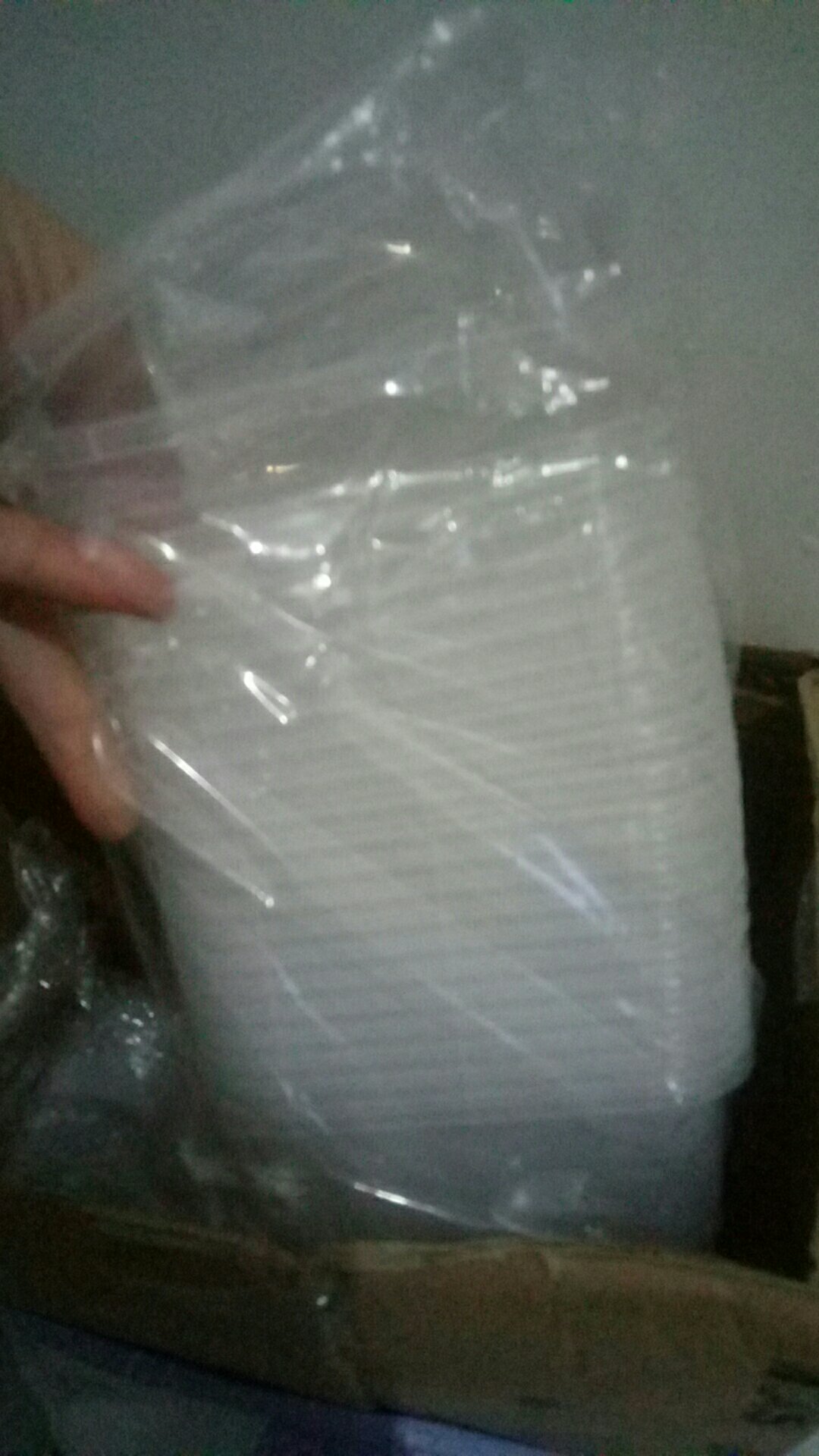 Thinwall Food Container 500ml Suapi / Kotak Makan Bening / Mangkok Plastik / Mangkok Bening