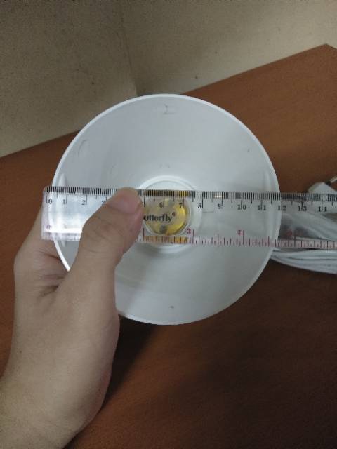 Fitting Lampu Gantung Saklar Topi + Kabel 4 Meter TOFUDA