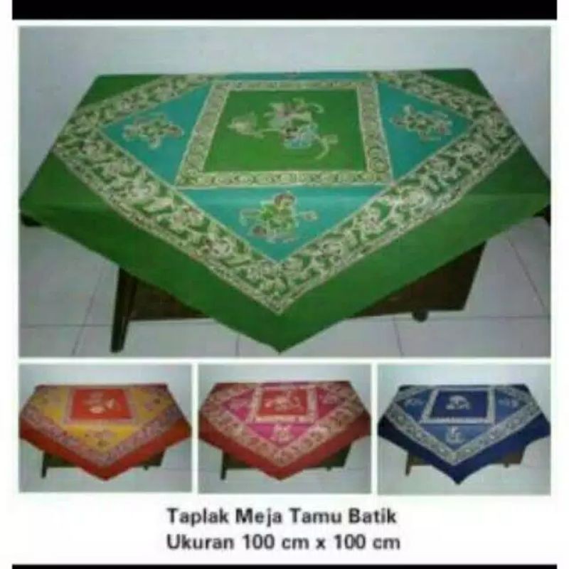 taplak meja batik/taplak meja ruang tamu