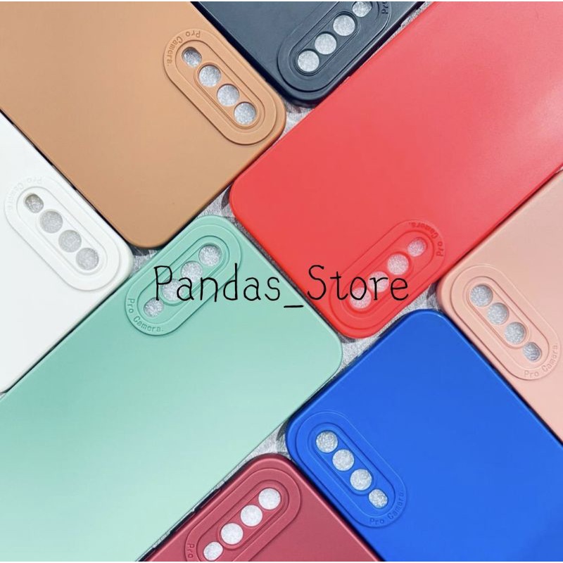 Softcase Pro Camera Samsung A30s, A50, A50s Candy Case Full Color 3D Silikon TPU