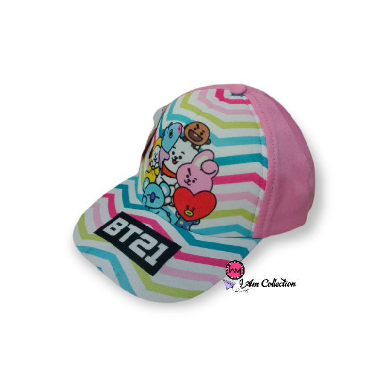 AM | Topi Baseball Anak Perempuan Seri K-Pop BTS usia 2-9thn-6