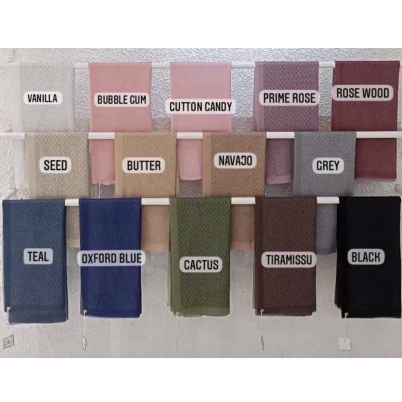 Tapis Square Buttonscarves OXFORD BLUE