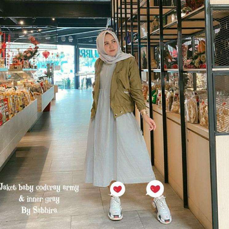 Model Baru.. Set Inner + outer Jaket Original Terbaru By Sabhira
