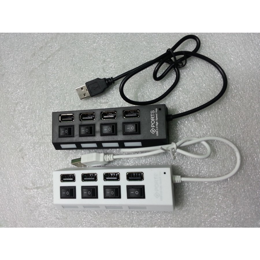 USB hub 4 port on/off