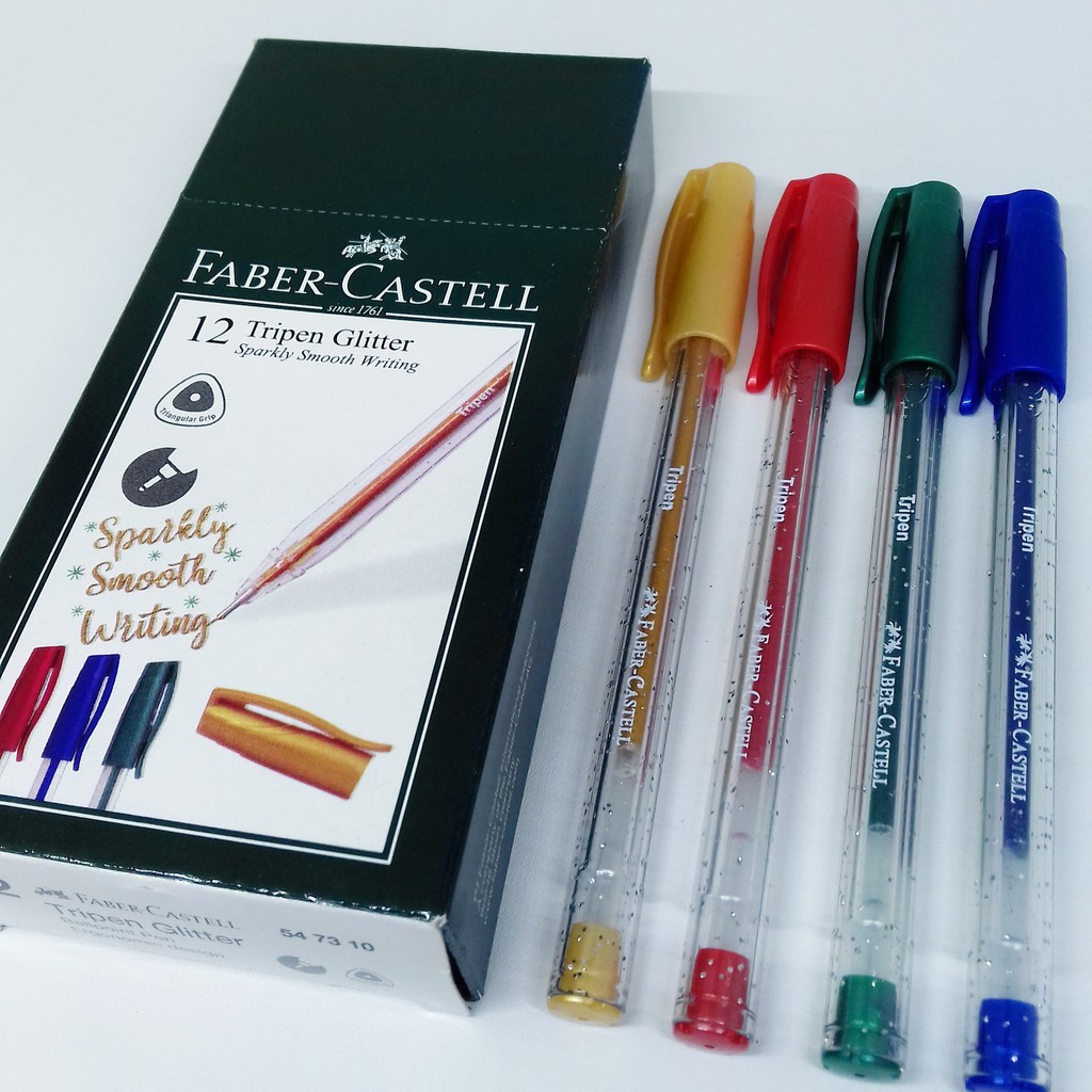 

Tripen Bolpoint Gel Glitter Faber Castel Cute Fashion!!!