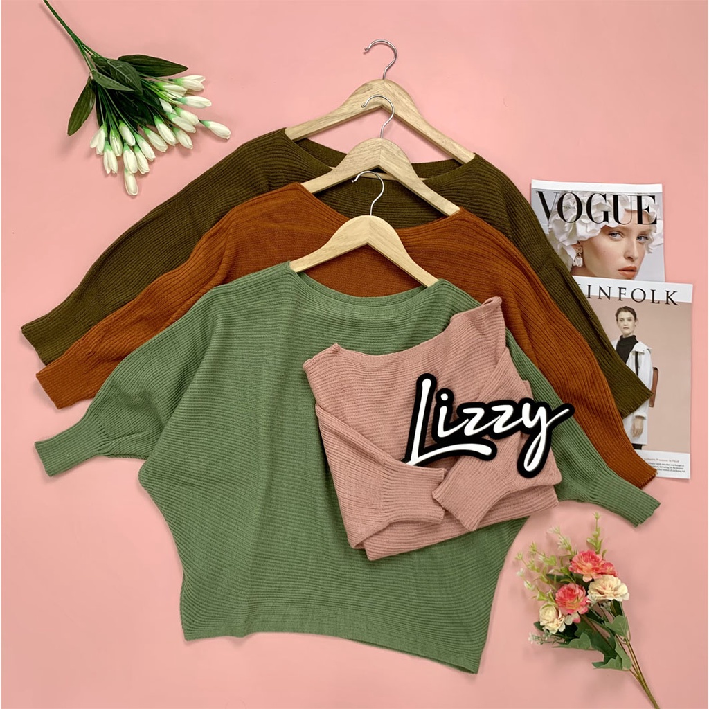 Lizzy - ZANETA BATWING SWEATER KNIT