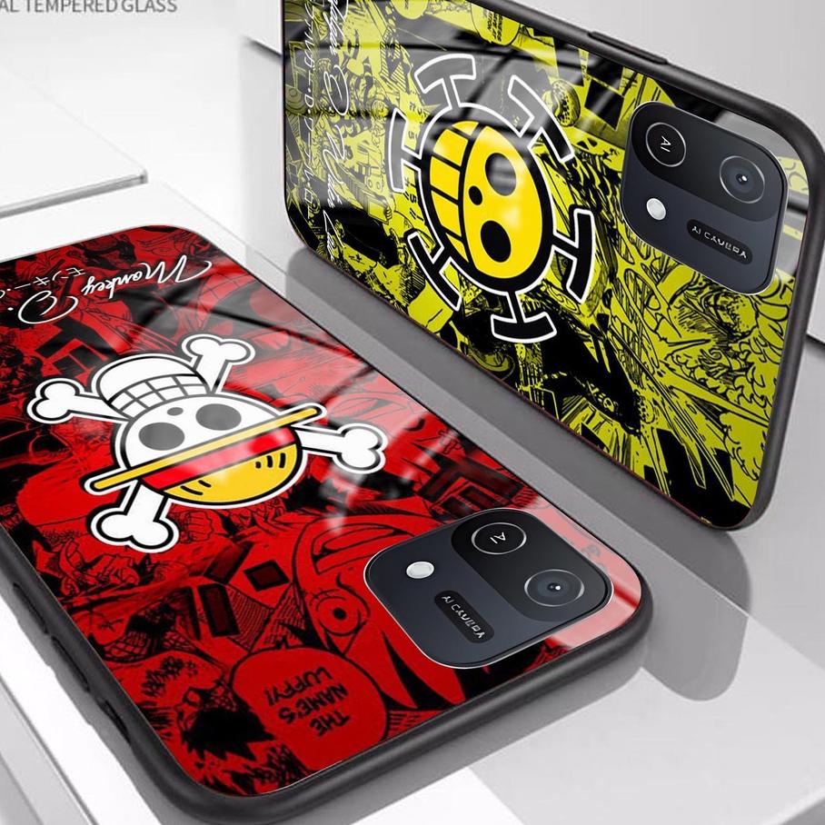 Kekinian - Softcase Kaca OPPO A16K  - Casing Hp OPPO A16K - Case Hp OPPO A16K  - Softcase OPPO A16K 