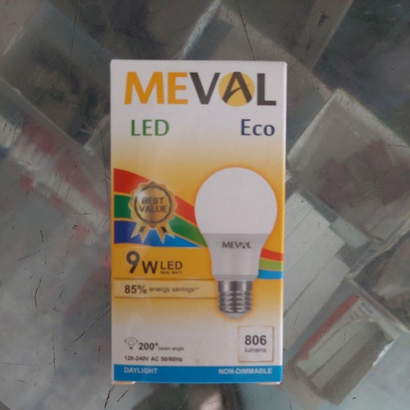 bohlam LED meval 9 watt