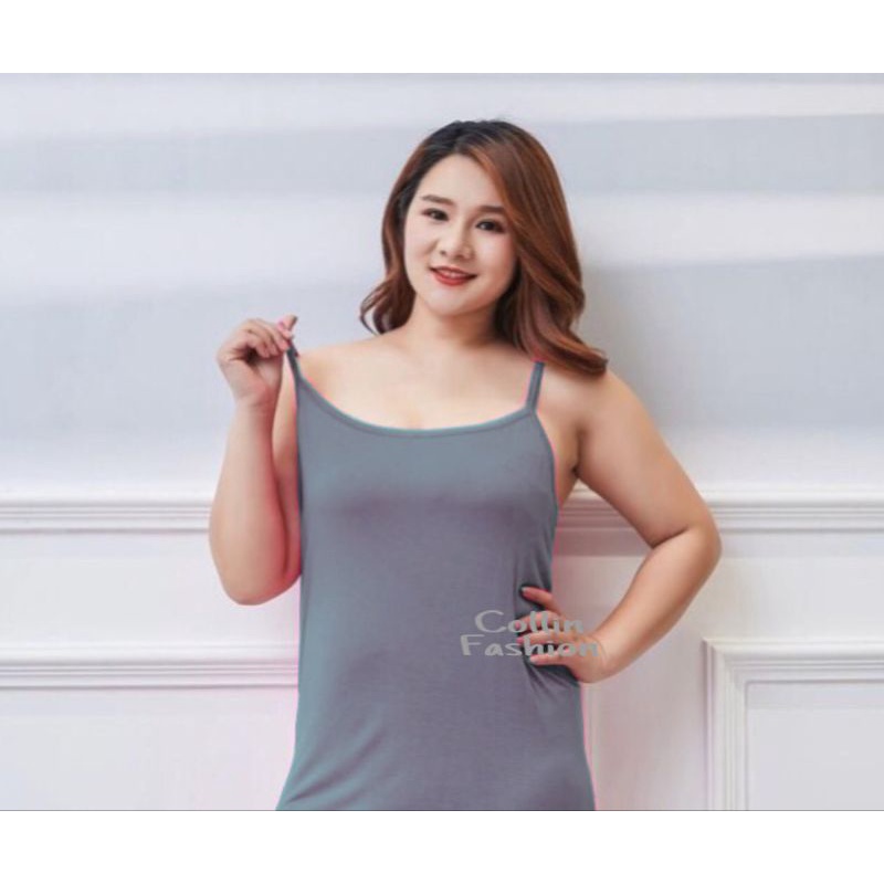 New - Tanktop Jumbo Soft Melar / Tank Top Jumbo