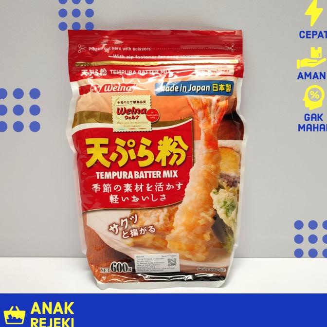 

TERMURAH Nissin Welna Tempurako 600gr - Tepung Tempura Batter Mix Asli Japan