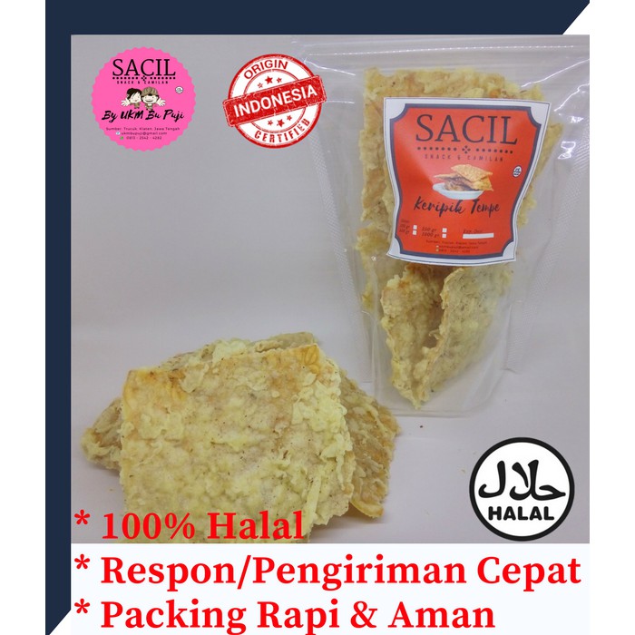 

Keripik Tempe / Kripik Tempe Khas Klaten Renyah & Gurih by UKM Bu Puji