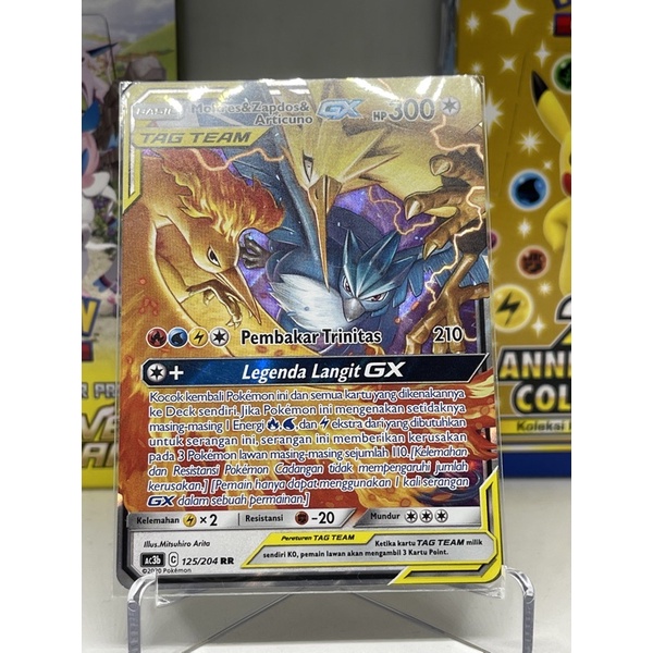 Tag Team Moltres , Zapdos & Articuno