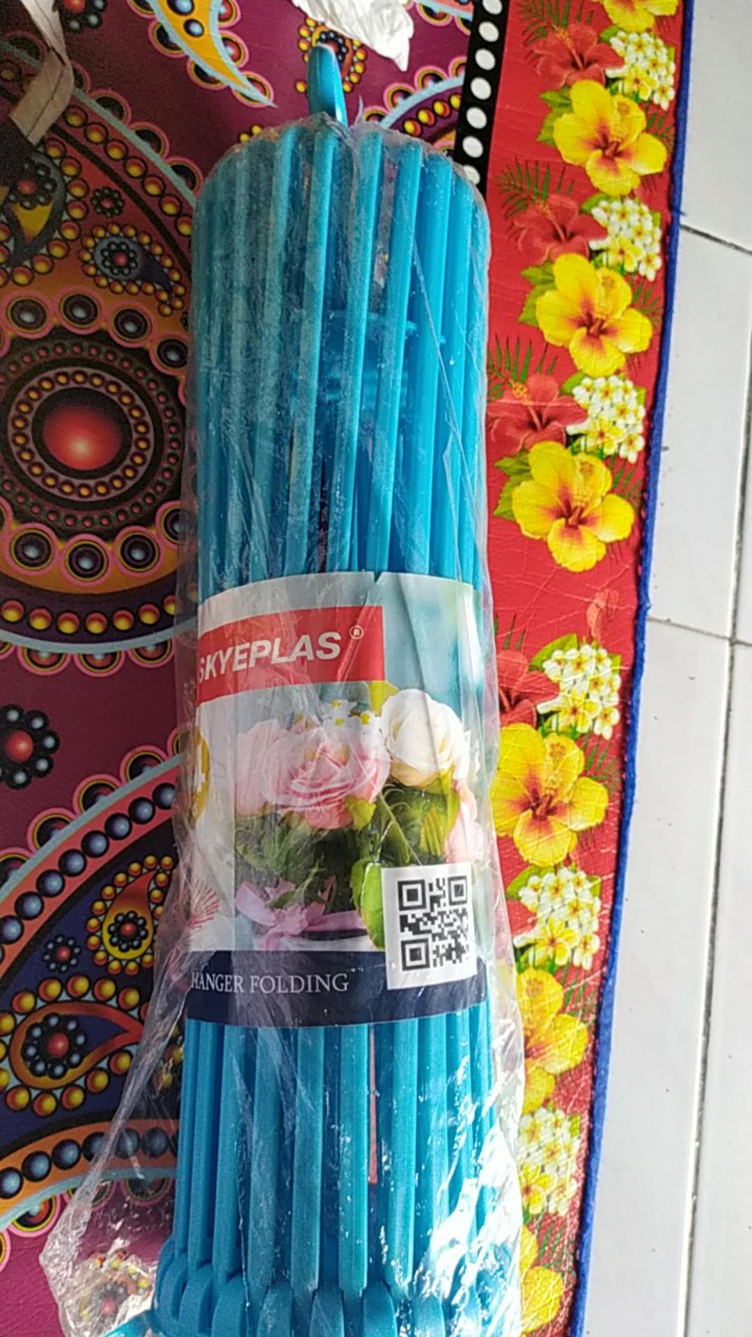 Folding Hanger 24 Sticks / Hanger Baju Bayi / Hanger Baju Lipat