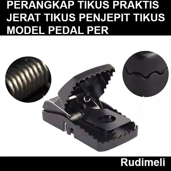 RUDIMELI-JEBAKAN TIKUS/PERANGKAP TIKUS/PEMBUNUH TIKUS/ PENJEPIT TIKUS Inovasi baru jepit automatis mouse trap pest control