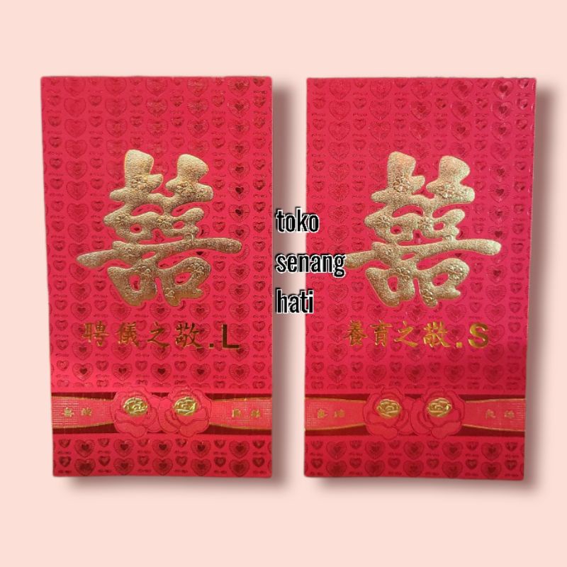 

angpao uang susu lamar / angpao sangjit