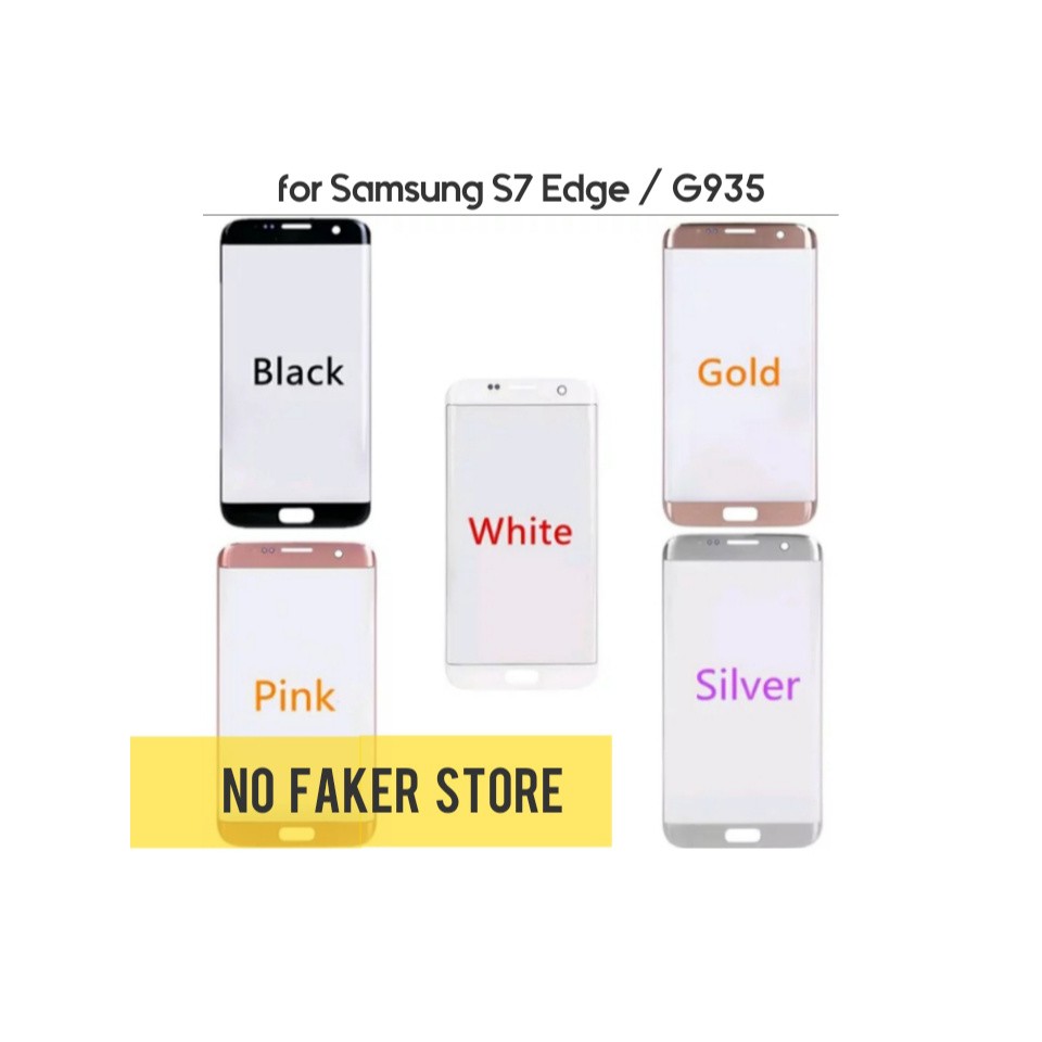 Kaca Depan Lcd Samsung S7 Edge (G935) | Glass Touchsreen Samsung S7 Edge (G935)