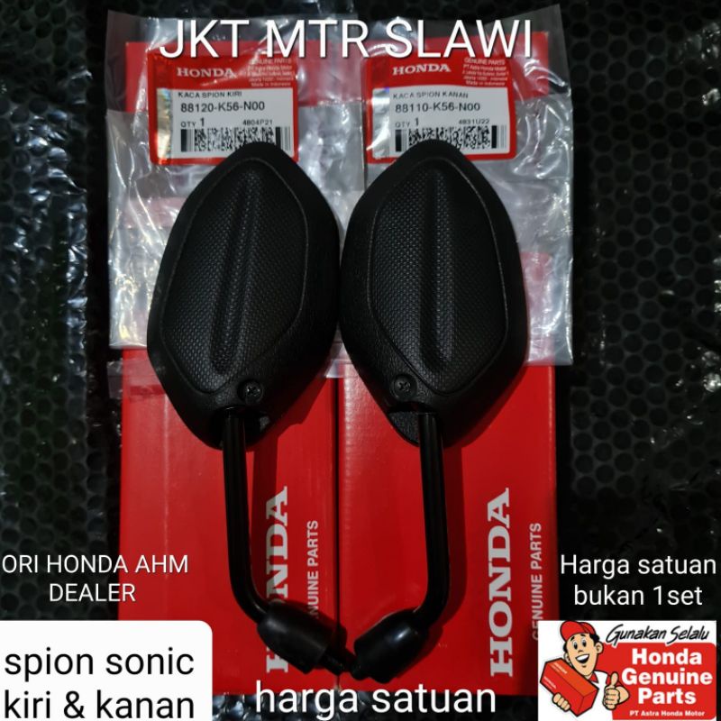 spion motor honda sonic 150r led harga satuan atau sebelah asli honda