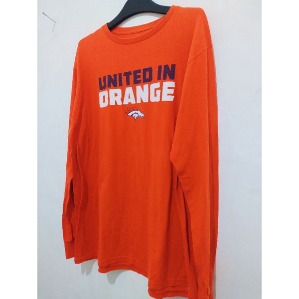 NFL Denver Broncos Longsleeve T-Shirt @broncos/ Kaos NFL