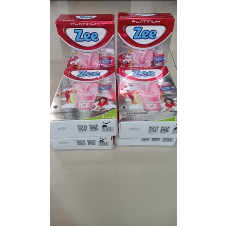 Susu Zee Platinum Strawberry Ice 350gr