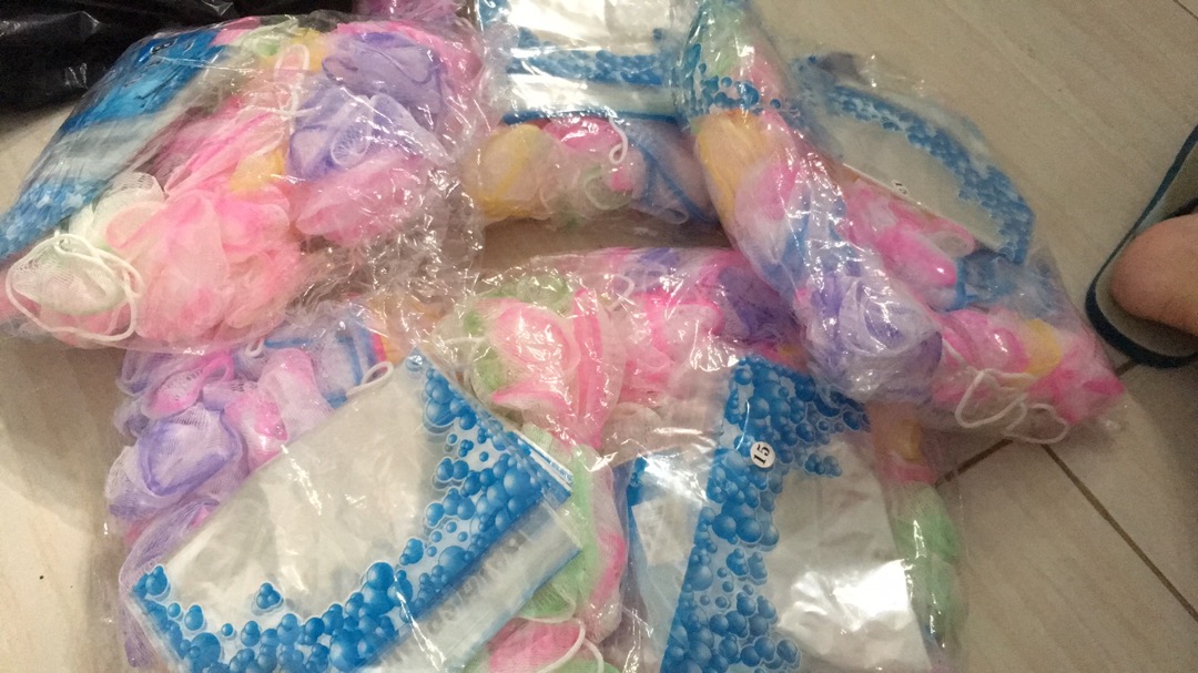 Nagada Spon Mandi / Bath Sponge / Spons Mandi Mekar 15 Gr / Shower Puff - 2w