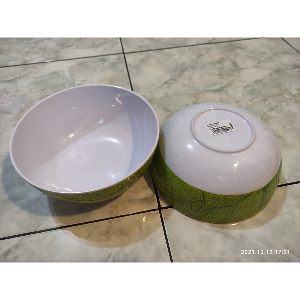 MASPION VANDA Mangkok Melamine 7 inch FB 3930 - GREENY 7&quot;