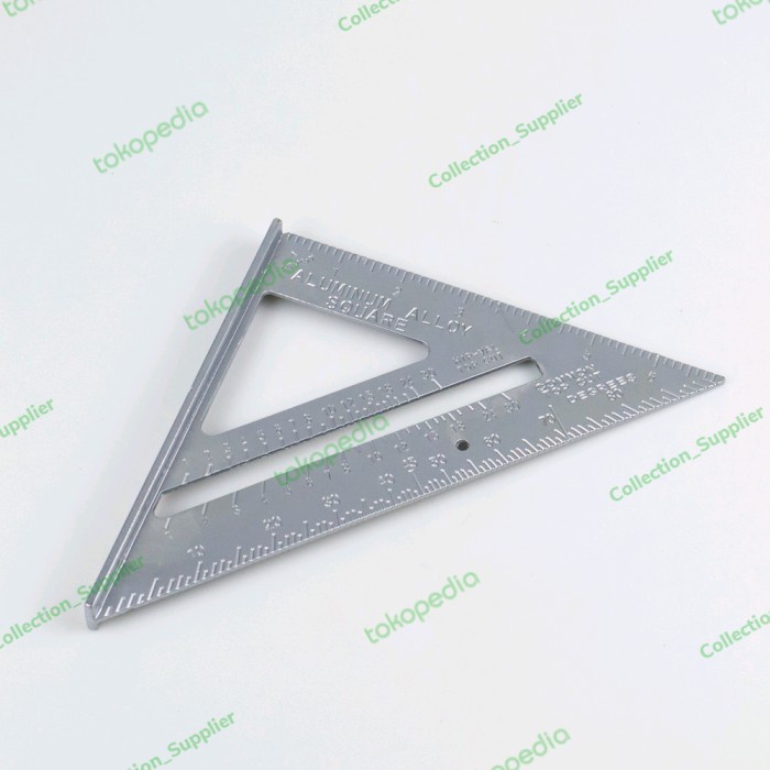 

Aman Penggaris Siku Mistar Triangle Ruler Alumunium Gilaa!!!