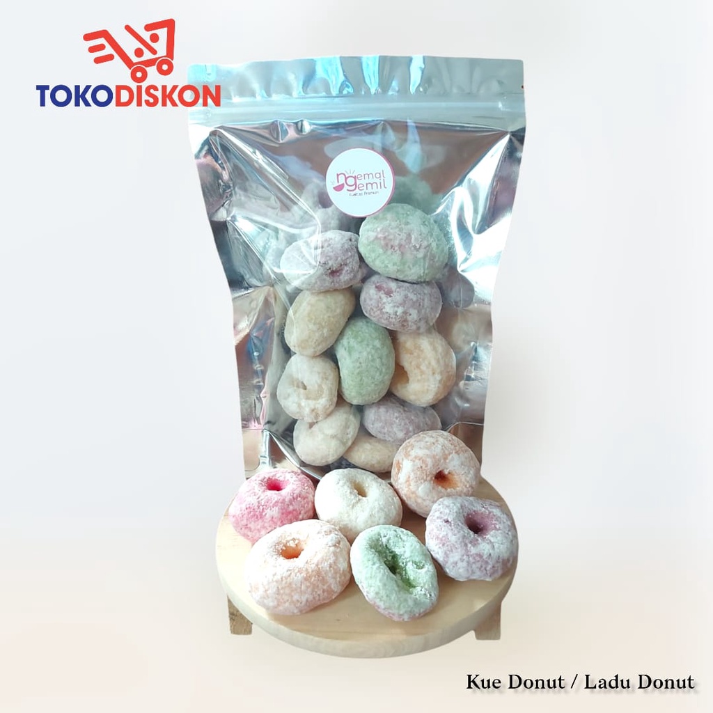 

Ladu Donut Kue Donat Bertabur Gula / Premium