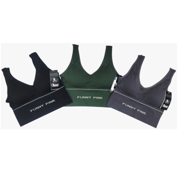 SPORT BRA CROP IMPORT MURAH BH OLAHRAGA WANITA ( bh crop ada busa ) LS 833