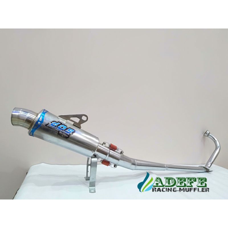 knalpot racing DOS jupiter MX Satria Fu