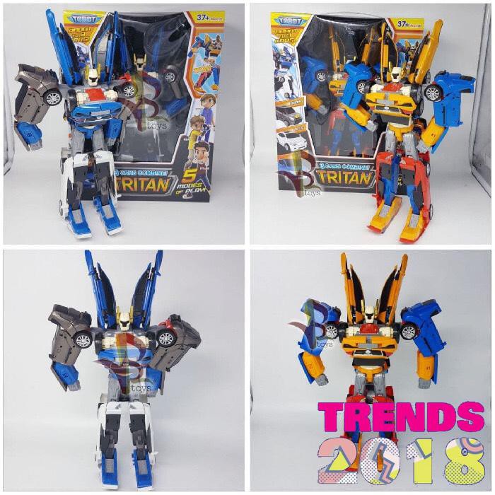 Terlarisss tobot tritan besar 37cm / robot tobot titan tritan 3 mobil car Mur4hhhh