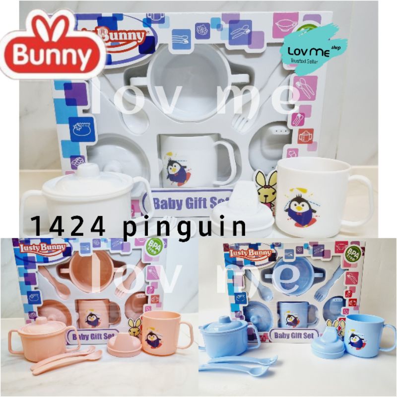 lov me❤ Lusty Bunny Feeding Set -Peralatan makan anak bayi lb1419 lb1422 lb1424 lb1425