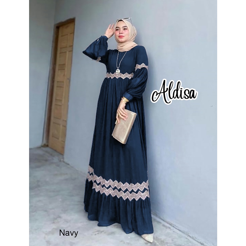 GAMIS SIMPLE KONDANGAN ALDISSA BAHAN PREMIUM