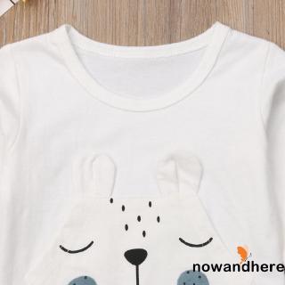 Setelan Kaos T Shirt Hangat Bayi  Laki laki Perempuan 