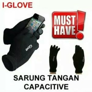 Sarung Tangan Motor PG Glove / Sarung Tangan Motor iGlove Sarung Motor Gojek i-Glove