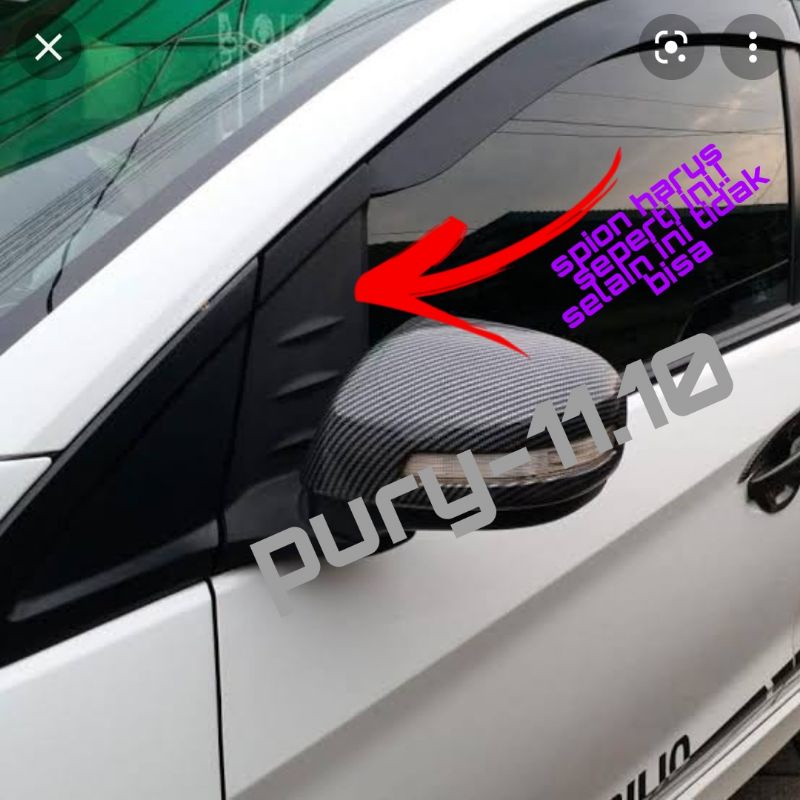 TANGKAI LENGAN DUDUKAN KAKI SPION MOBILIO OLD 2013 2014 2015 ORI