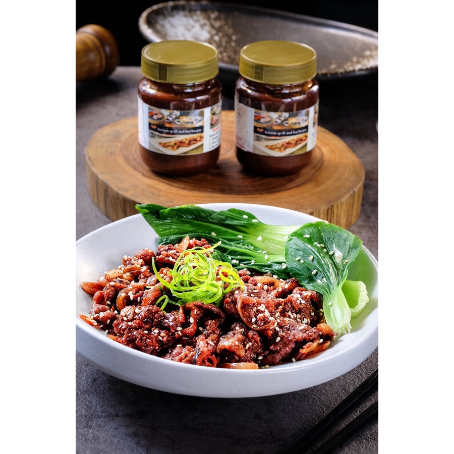 

Bumbu Korean BBQ Grill Premium 500gram Bisa panggang dengan Teflon