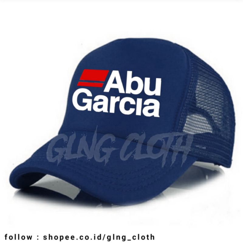 Topi Abu Garcia Trucker Jaring - Topi Mancing Abu Garcia