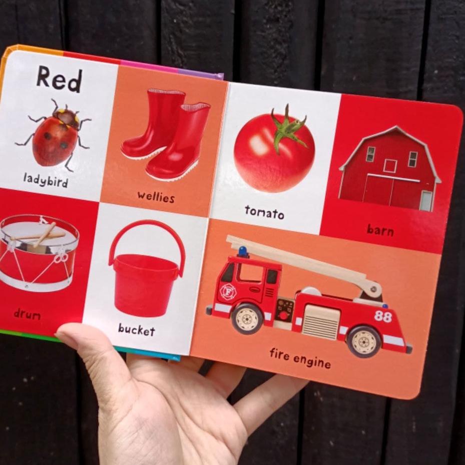 ✽ [Priddy Books] First 100 Words & Early Learning Board Books - Words / Colours / Animals (BIG) ♙