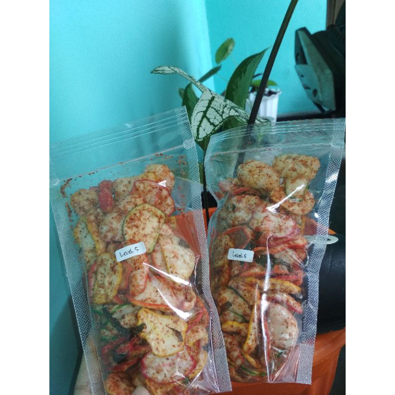 

kerupuk seblak bantet