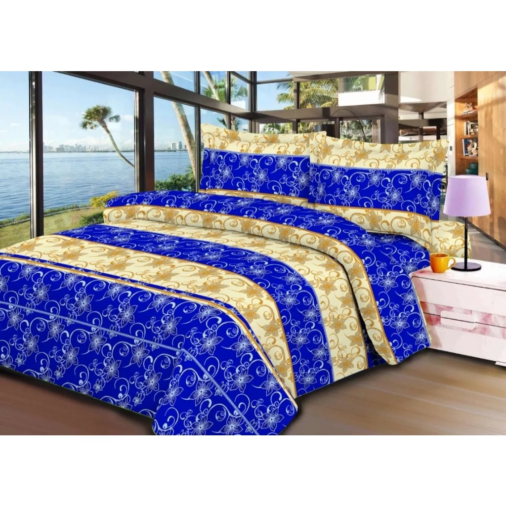 SPREI MOTIF BATIK SULTAN TERBARU Ukuran 180x200 cm - BAHAN ADEM ,HALUS DAN TIDAK MUDAH LUNTUR