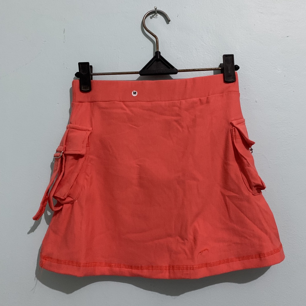 rok senam kantong samping ukuran M L XL XXL-oranye
